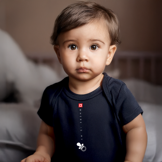 B1. Pacifier- Baby Snapsuit