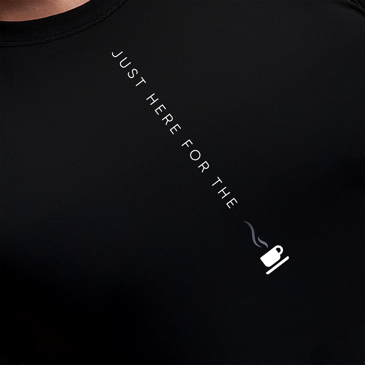 3. Just For Coffee - Men's T-Shirt