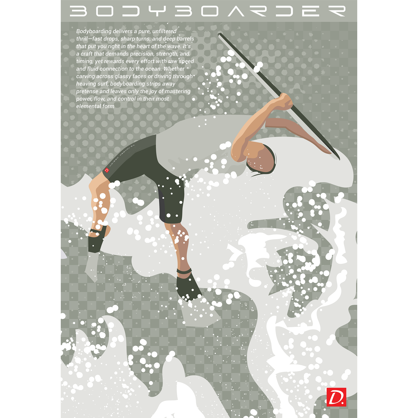 G5. Bodyboarder - Unisex T-shirt