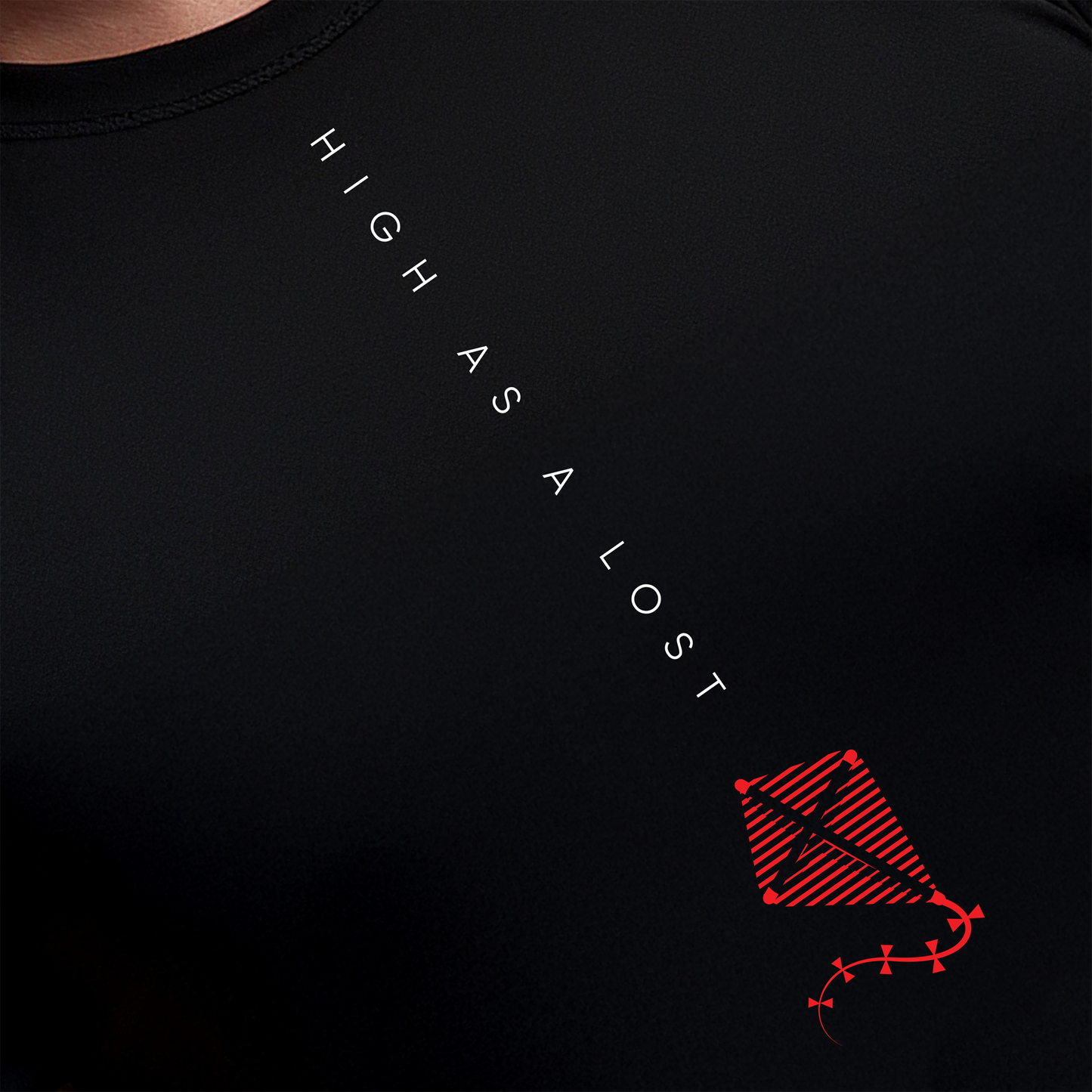 9p. Lost Kite - Men's T-shirt