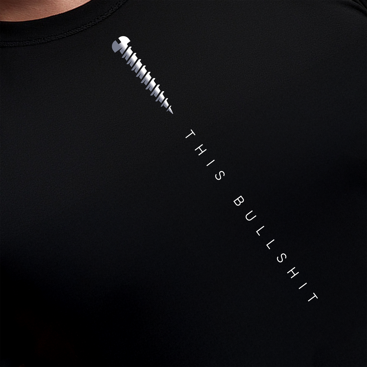 7. Screw this - Men's T-shirt