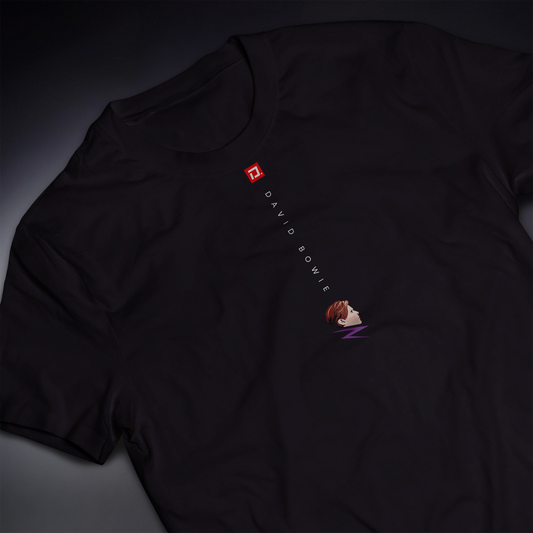 468. Bowie - Women's Cotton Fitted T-shirt