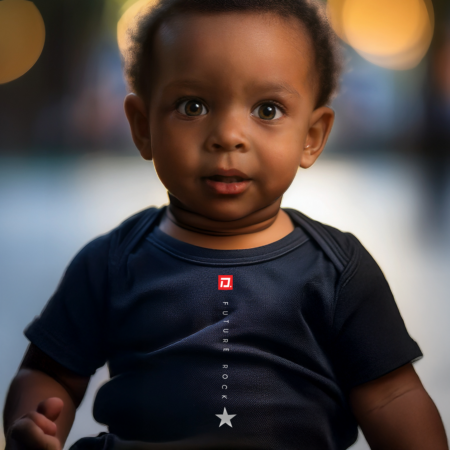 B5. Rock Star - Baby Snapsuit