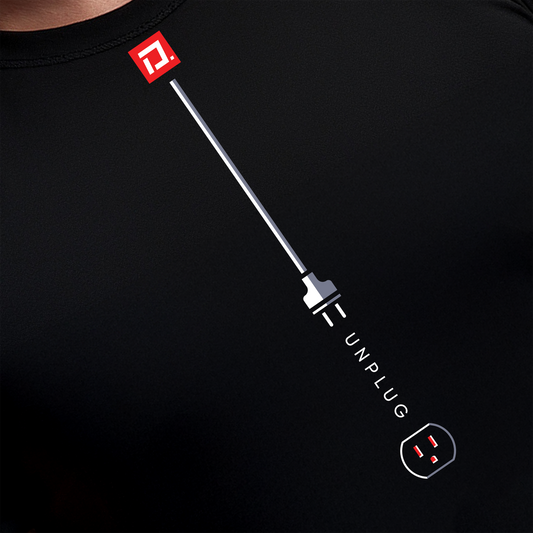 45. Unplug - Men's/Unisex T-shirt