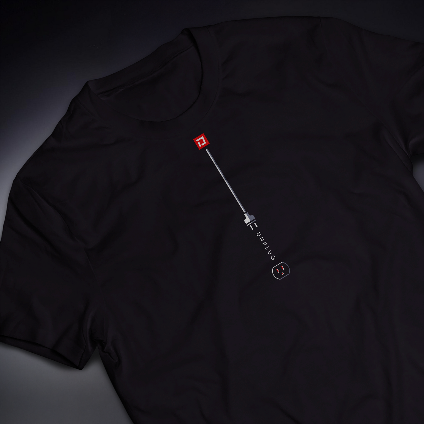 45. Unplug - Men's/Unisex T-shirt