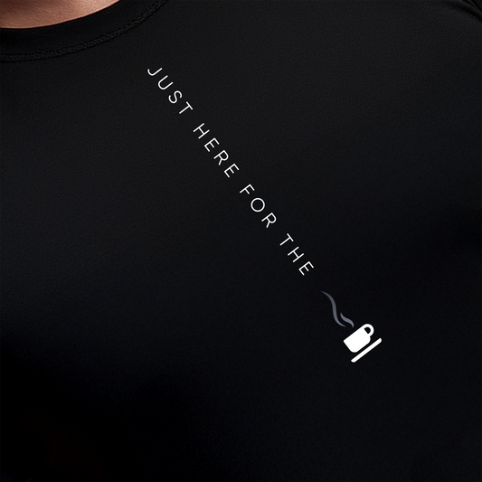 3. Just For Coffee - Men's T-Shirt