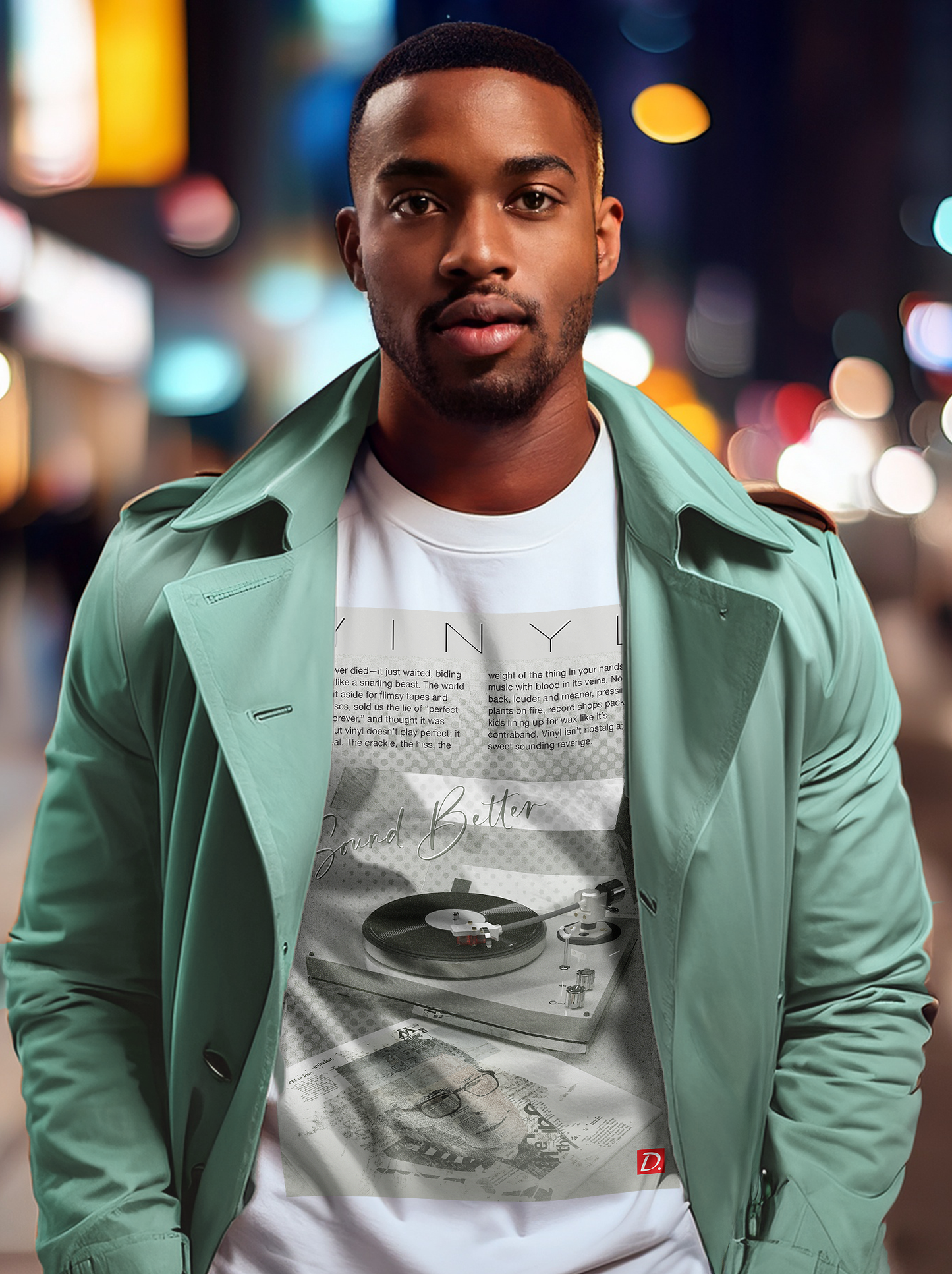 G3. Vinyl Print - Unisex T-shirt