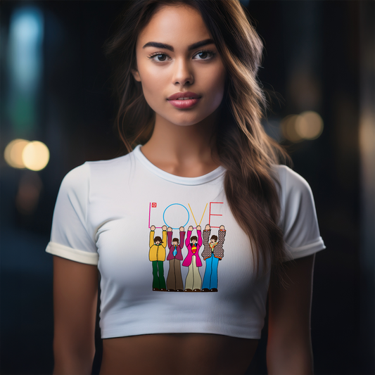 9o. Love - Cropped Tee
