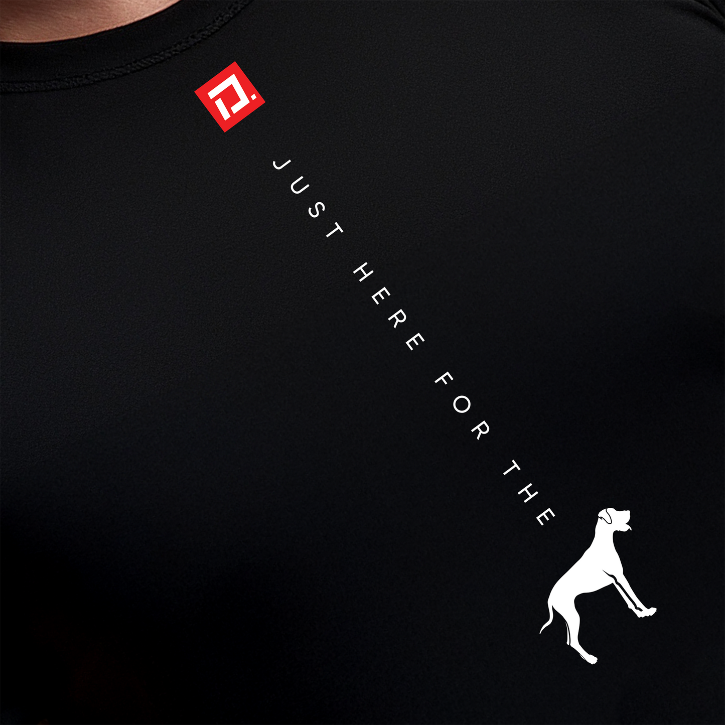 892. For The Dog - Women's Fitted T-shirt