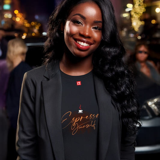 G124. Espresso Yourself - Women's Fitted Tee